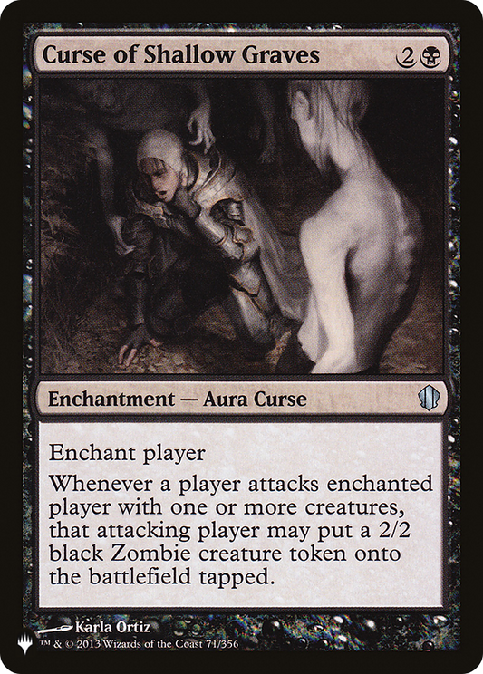 Curse of Shallow Graves (PLST) #C13-71 [EN/N]