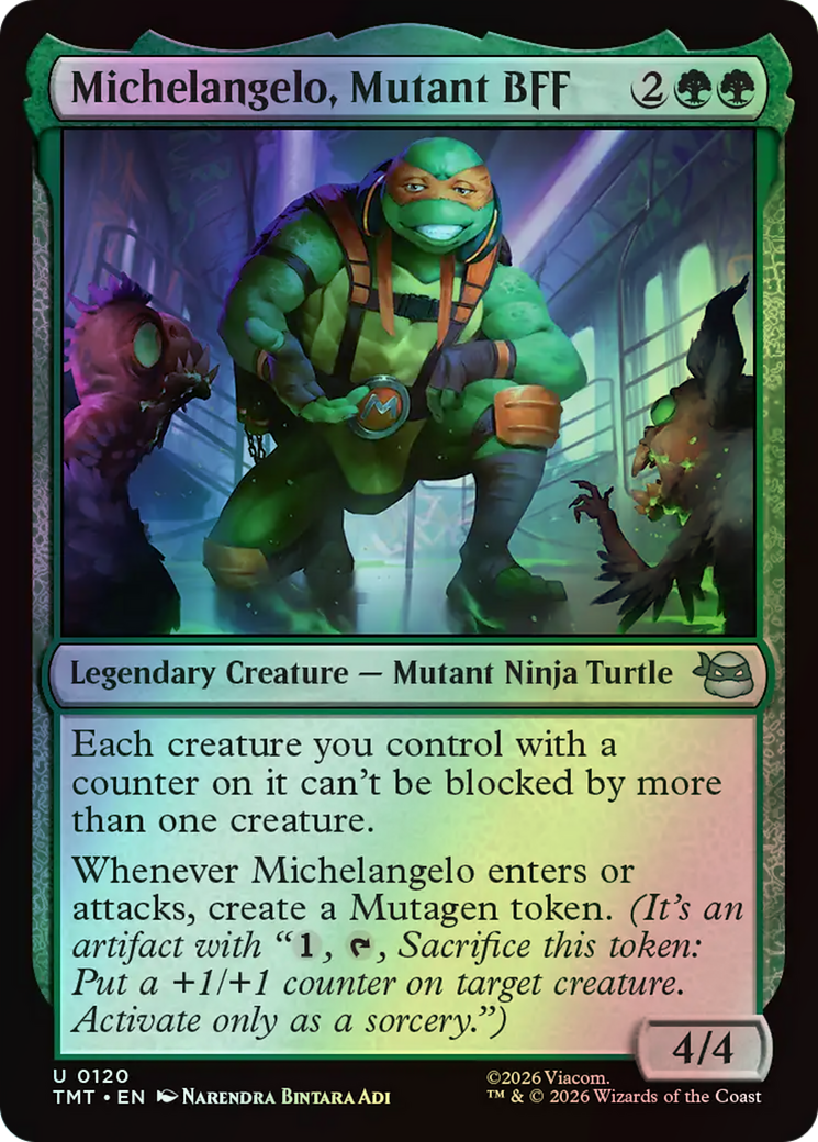 Michelangelo, Mutant BFF (TMT) #120 [EN/F]