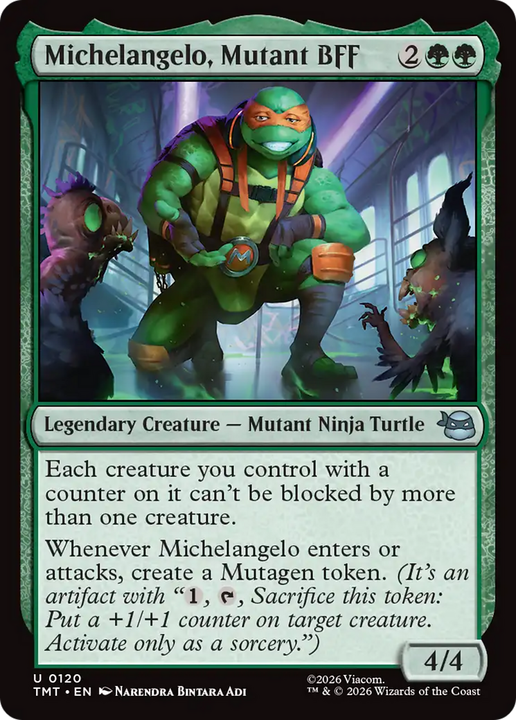 Michelangelo, Mutant BFF (TMT) #120 [EN/N]