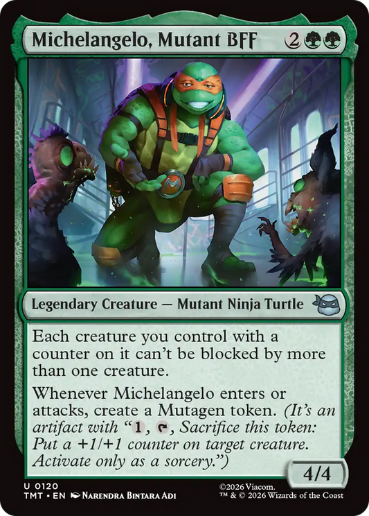 Michelangelo, Mutant BFF (TMT) #120 [EN/N]