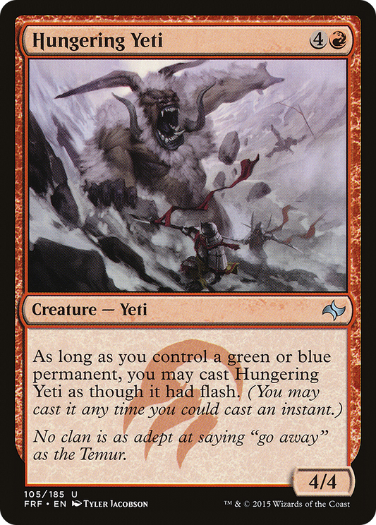 Hungering Yeti (FRF) #105 [EN/N]