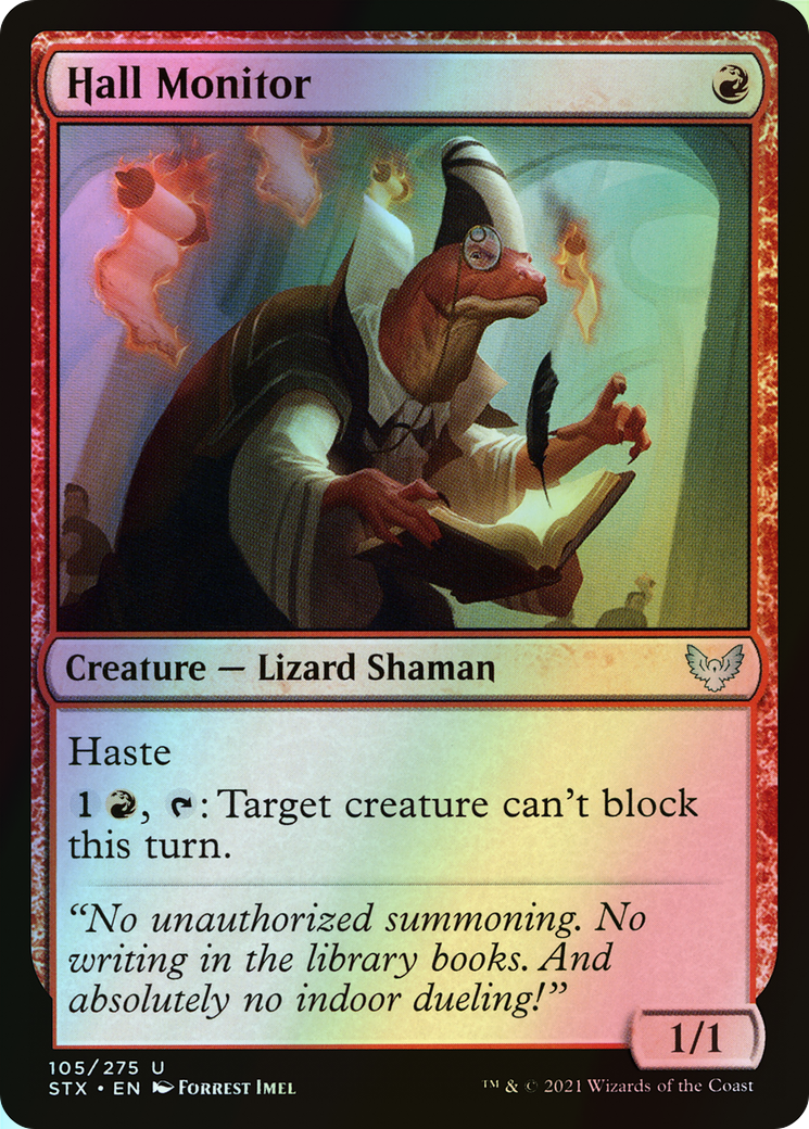 Hall Monitor (STX) #105 [EN/F]