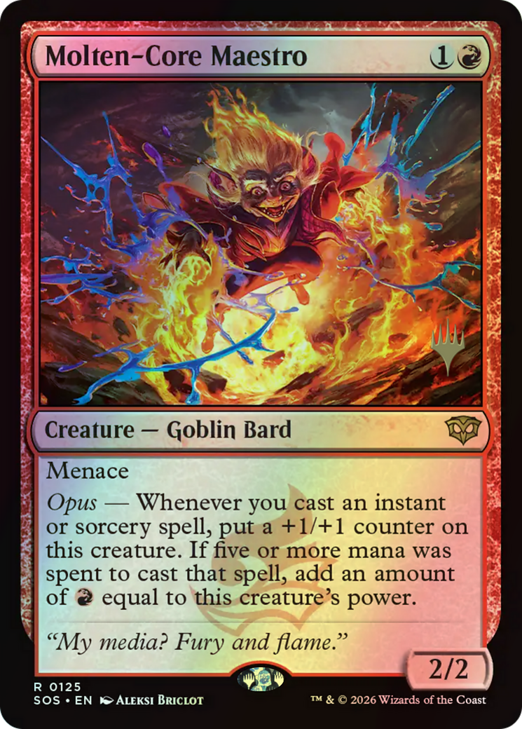 Molten-Core Maestro (PSOS) #125p [EN/F]
