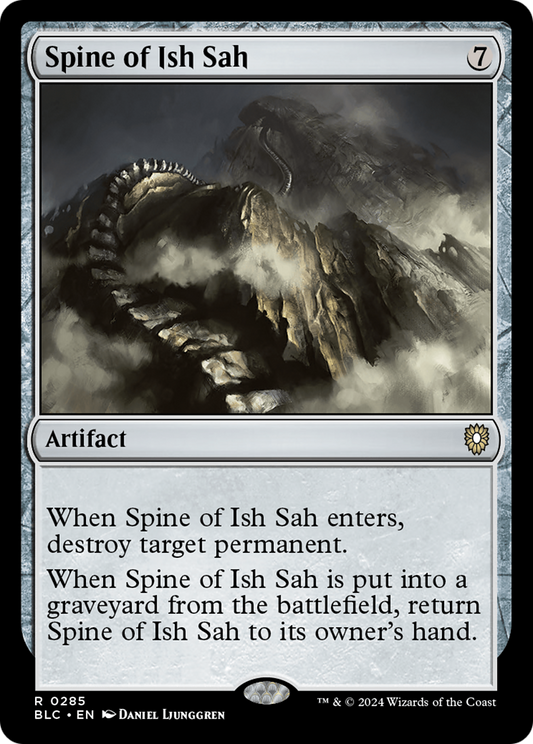Spine of Ish Sah (BLC) #285 [EN/N] s/o