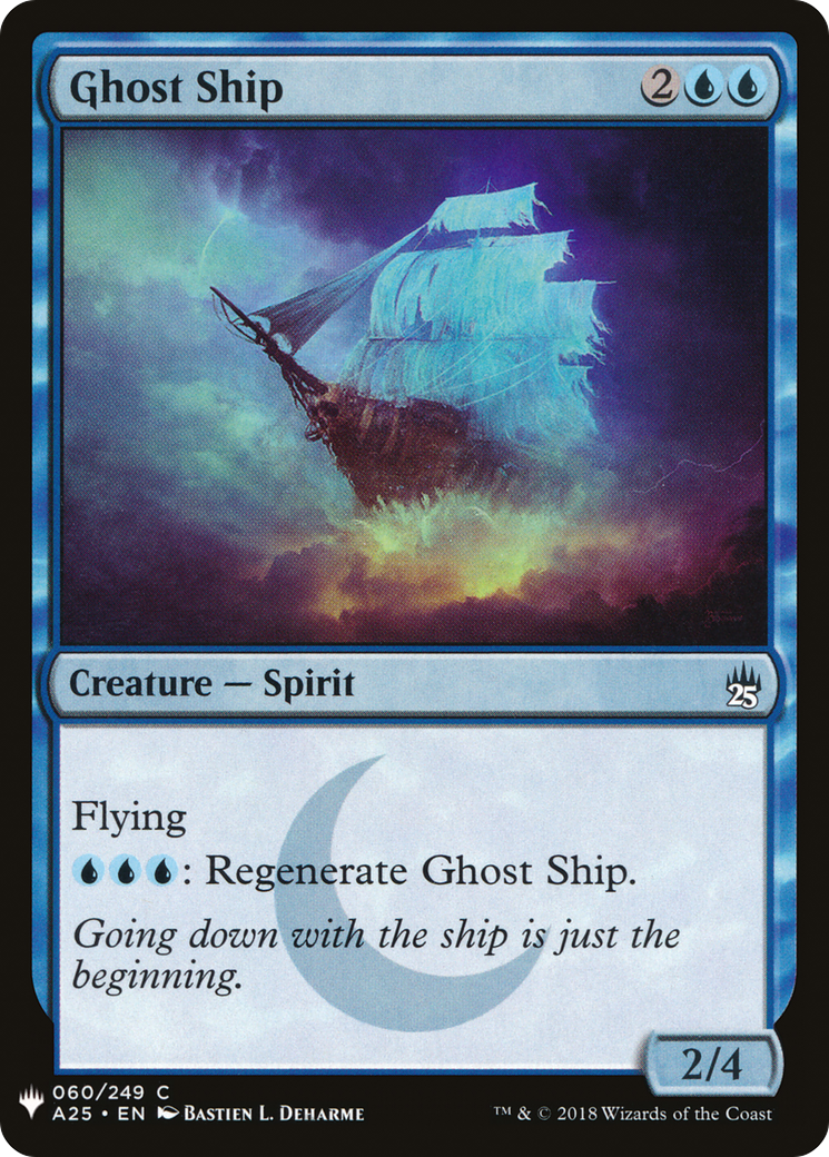 Ghost Ship (PLST) #A25-60 [EN/N]