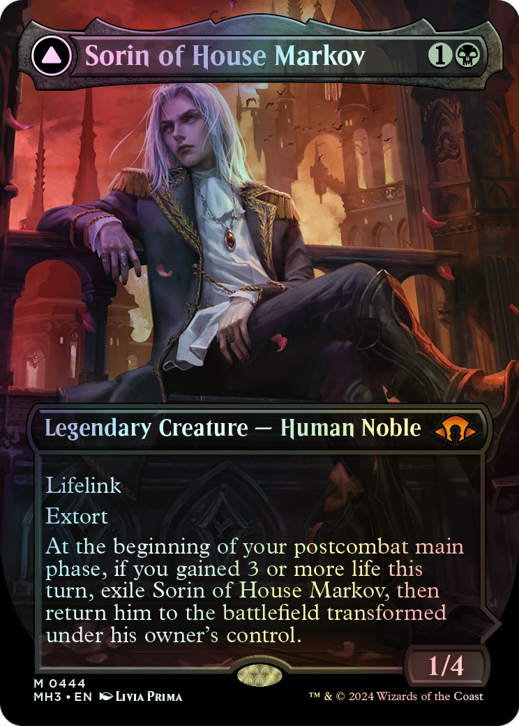 Sorin of House Markov // Sorin, Ravenous Neonate (MH3) #444 [EN/F]