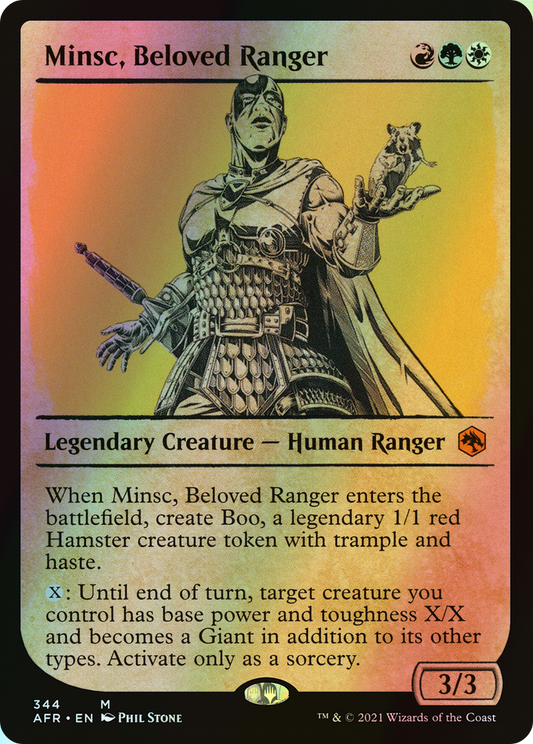 Minsc, Beloved Ranger (AFR) #344 [EN/F]
