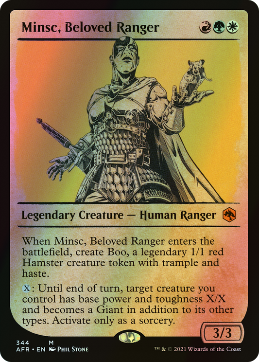 Minsc, Beloved Ranger (AFR) #344 [EN/F]
