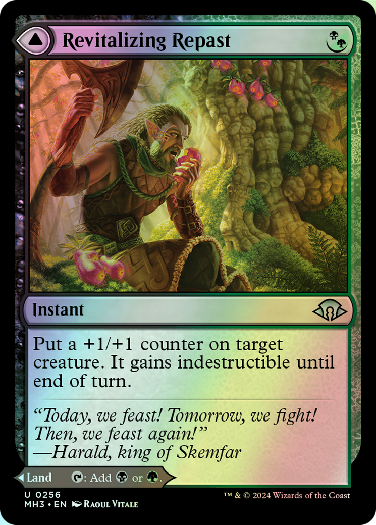 Revitalizing Repast // Old-Growth Grove (MH3) #256 [EN/F]