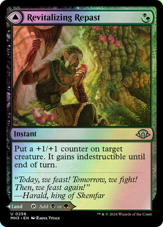 Revitalizing Repast // Old-Growth Grove (MH3) #256 [EN/F]