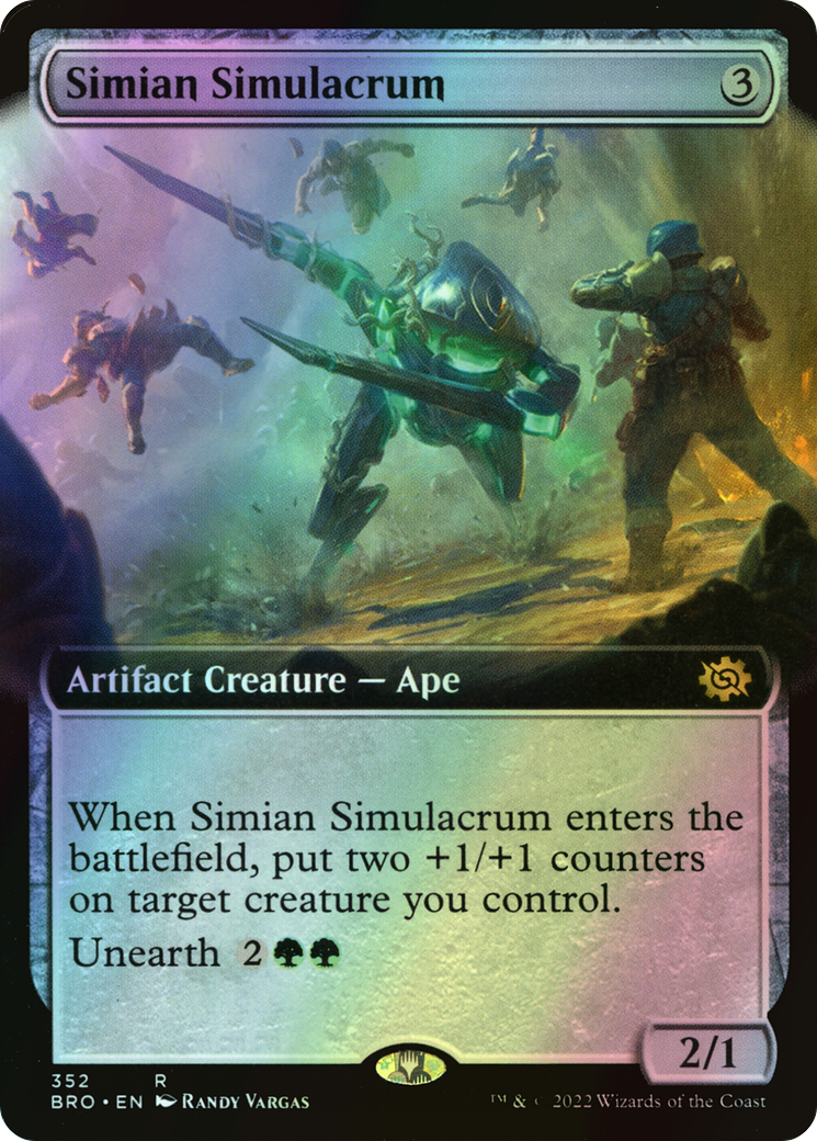 Simian Simulacrum (BRO) #352 [EN/F] s/o