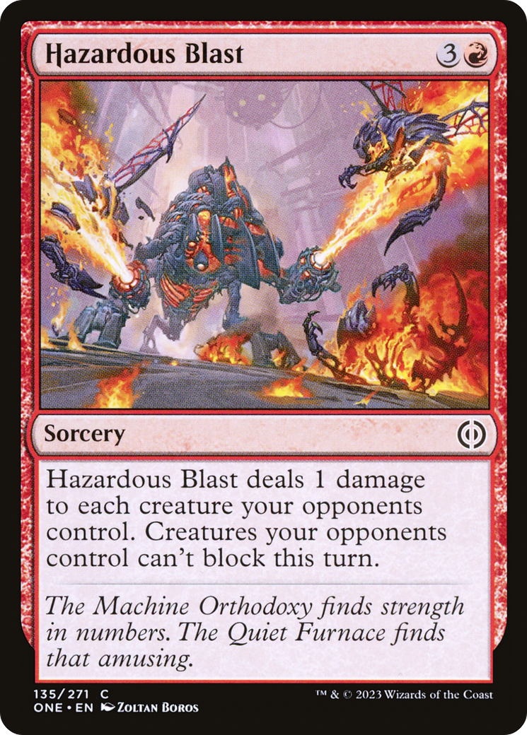 Hazardous Blast (ONE) #135 [EN/N]
