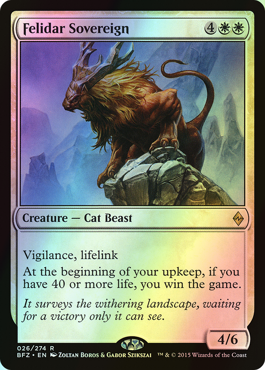 Felidar Sovereign (BFZ) #26 [EN/F] s/o