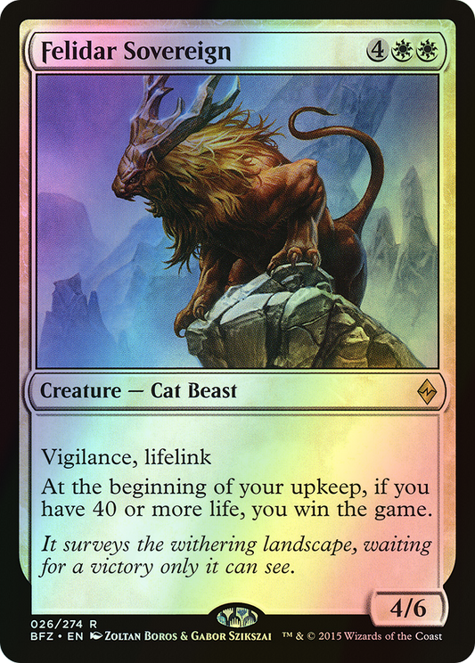 Felidar Sovereign (BFZ) #26 [EN/F] s/o