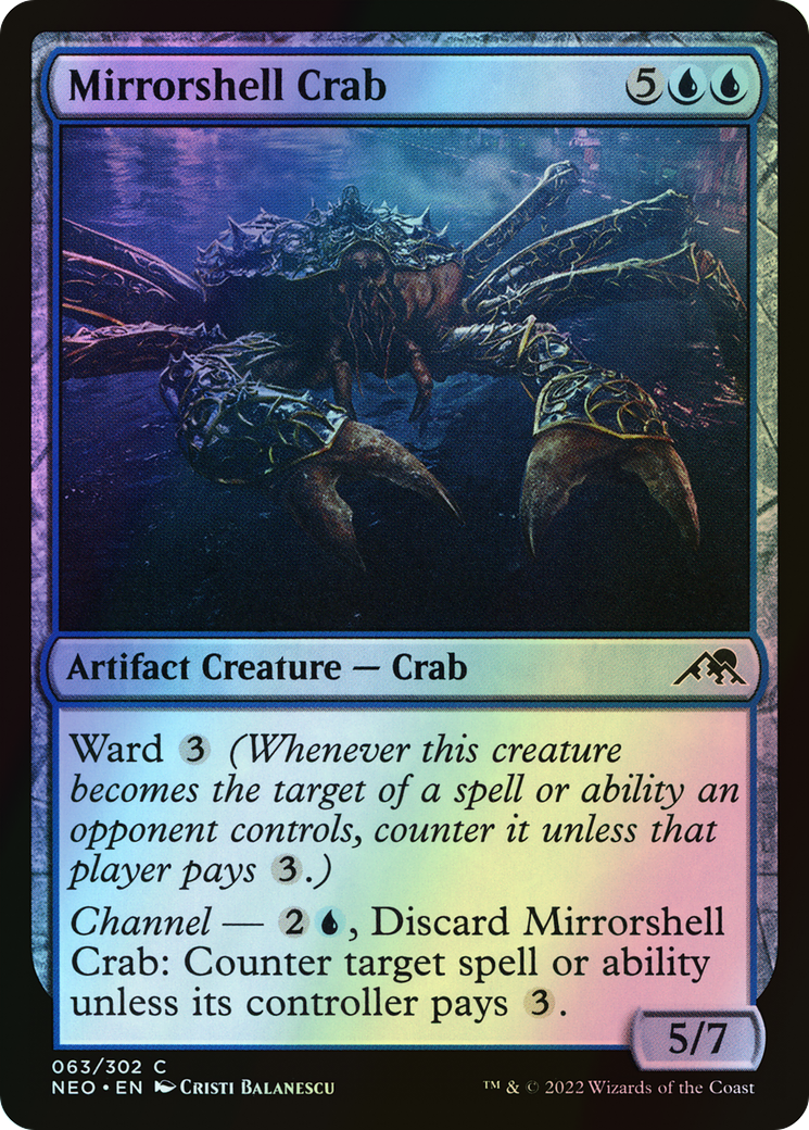 Mirrorshell Crab (NEO) #63 [EN/F] s/o