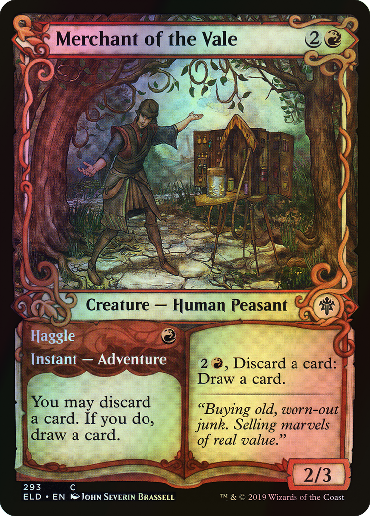 Merchant of the Vale // Haggle (ELD) #293 [EN/F]