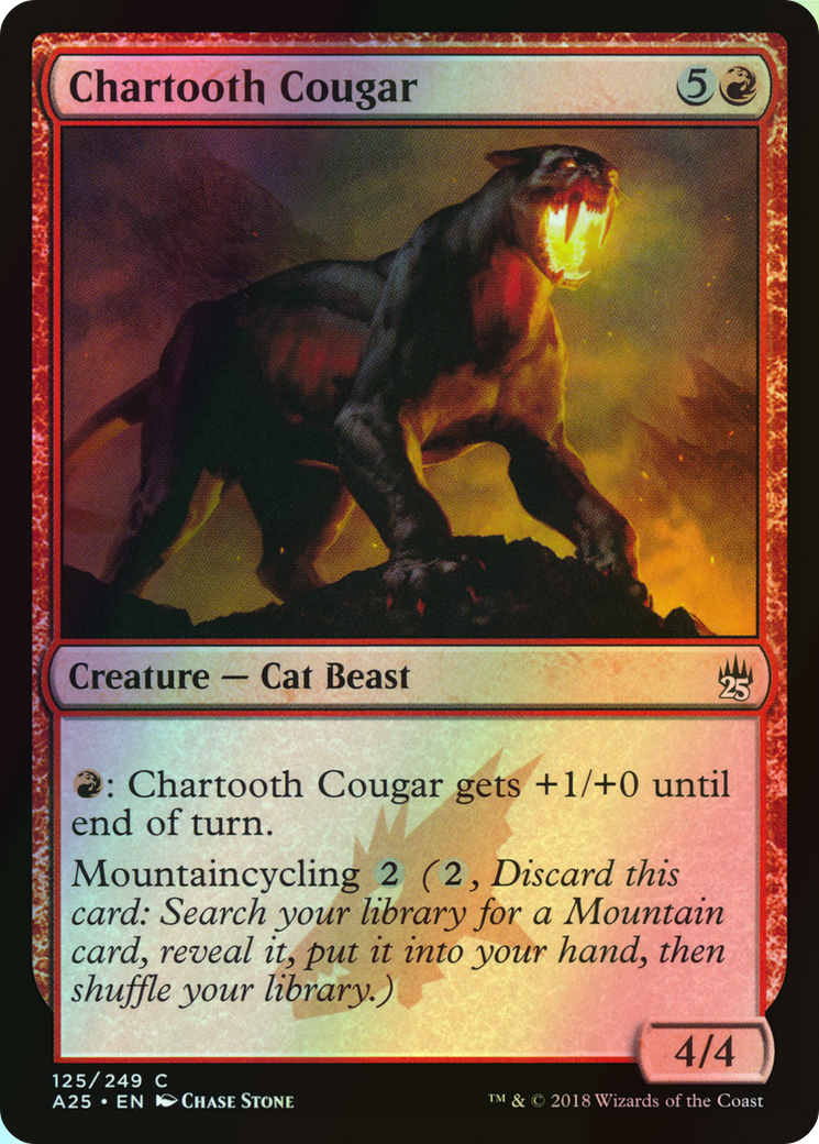 Chartooth Cougar (A25) #125 [EN/F]