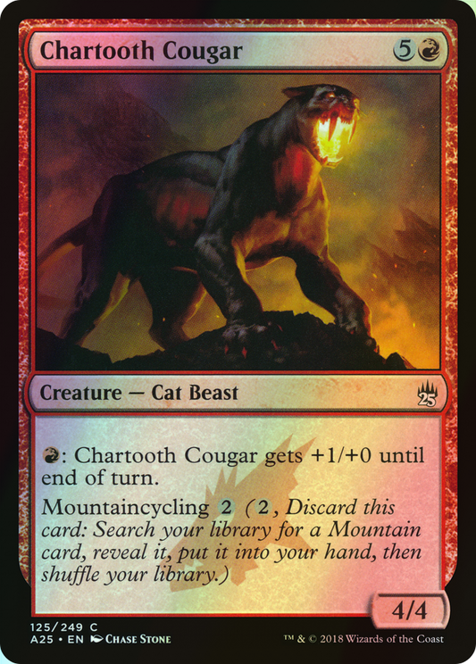 Chartooth Cougar (A25) #125 [EN/F]