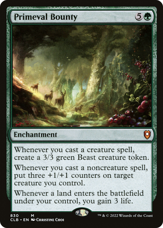 Primeval Bounty (CLB) #830 [EN/N] s/o
