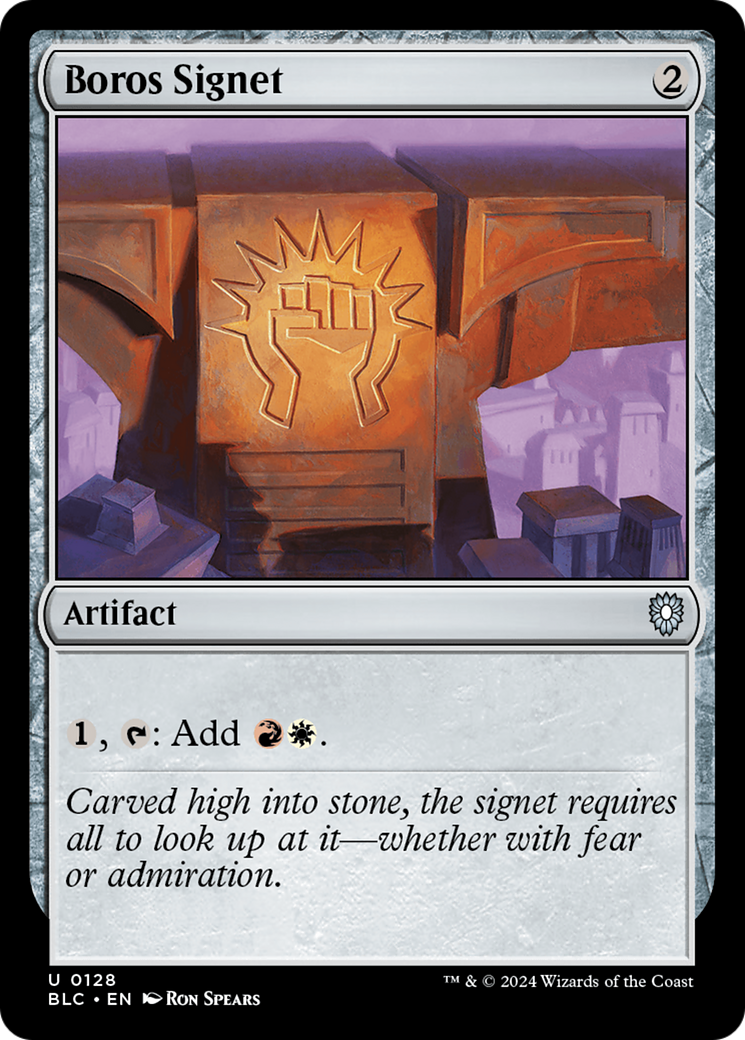 Boros Signet (BLC) #128 [EN/N]