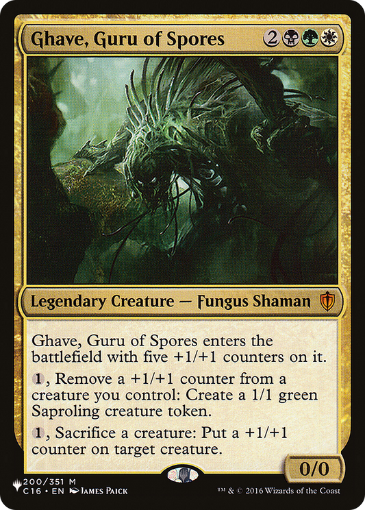 Ghave, Guru of Spores (PLST) #C16-200 [EN/N]
