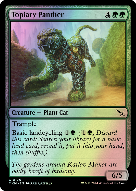Topiary Panther (MKM) #179 [EN/F]