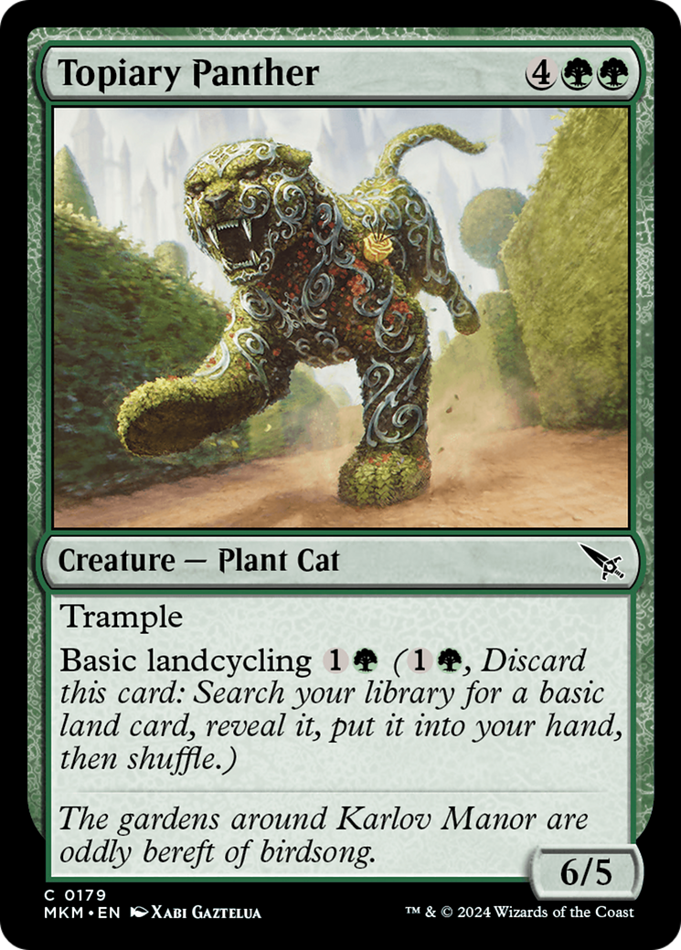 Topiary Panther (MKM) #179 [EN/N]