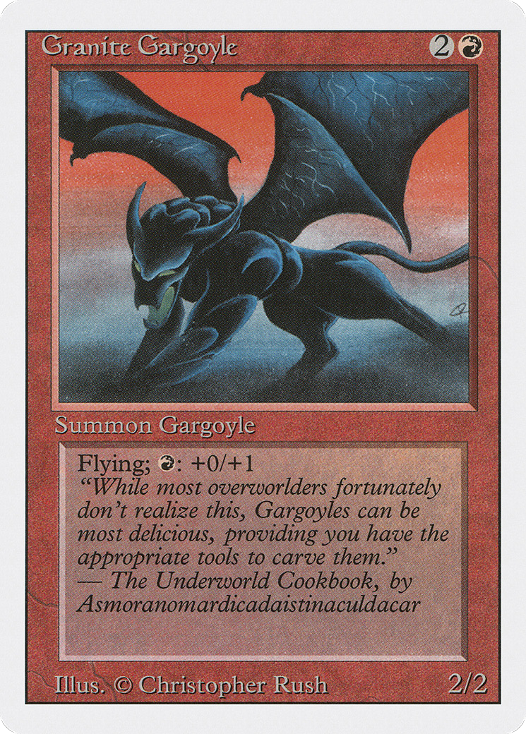 Granite Gargoyle (3ED) #156 [EN/N]