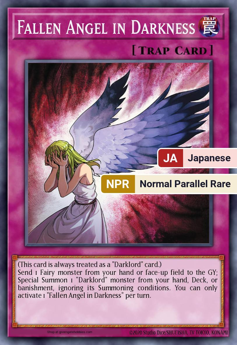 Fallen Angel in Darkness (26PP) #26PP-JP006 [JA/NPR]