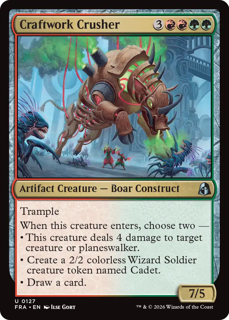 Craftwork Crusher (FRA) #127 [EN/N]