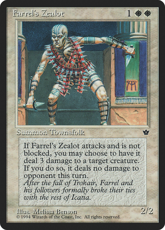 Farrel's Zealot (FEM) #3a [EN/N]