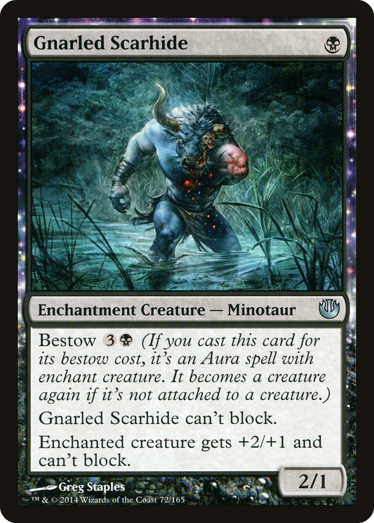 Gnarled Scarhide (JOU) #72 [EN/N]