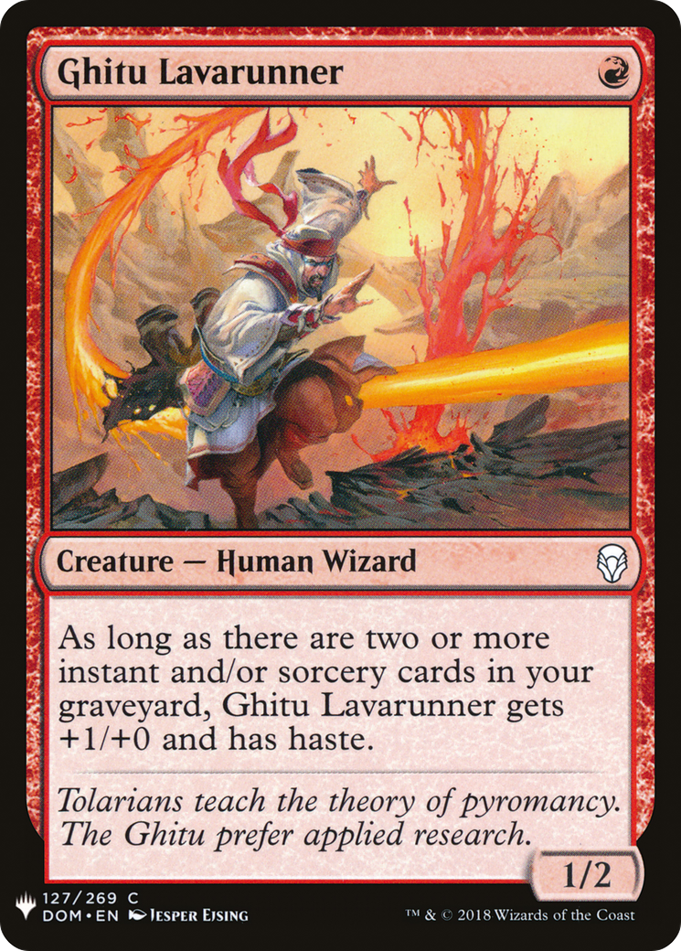 Ghitu Lavarunner (PLST) #DOM-127 [EN/N] s/o