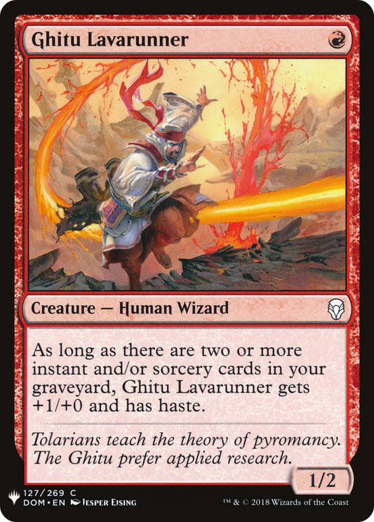 Ghitu Lavarunner (PLST) #DOM-127 [EN/N] s/o