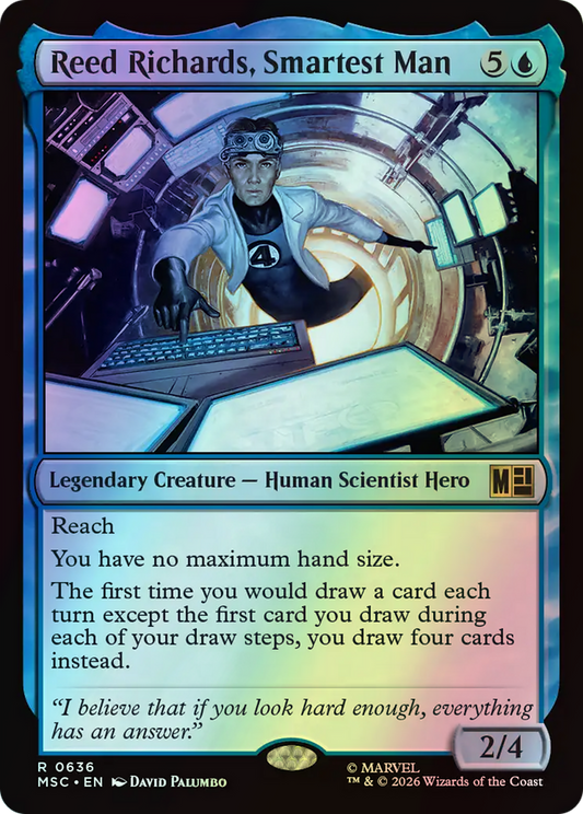Reed Richards, Smartest Man (MSC) #636 [EN/F]