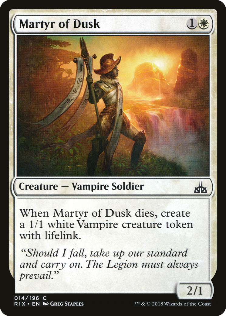 Martyr of Dusk (RIX) #14 [EN/N]