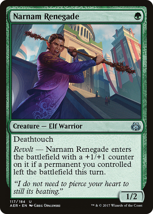 Narnam Renegade (AER) #117 [EN/N] s/o