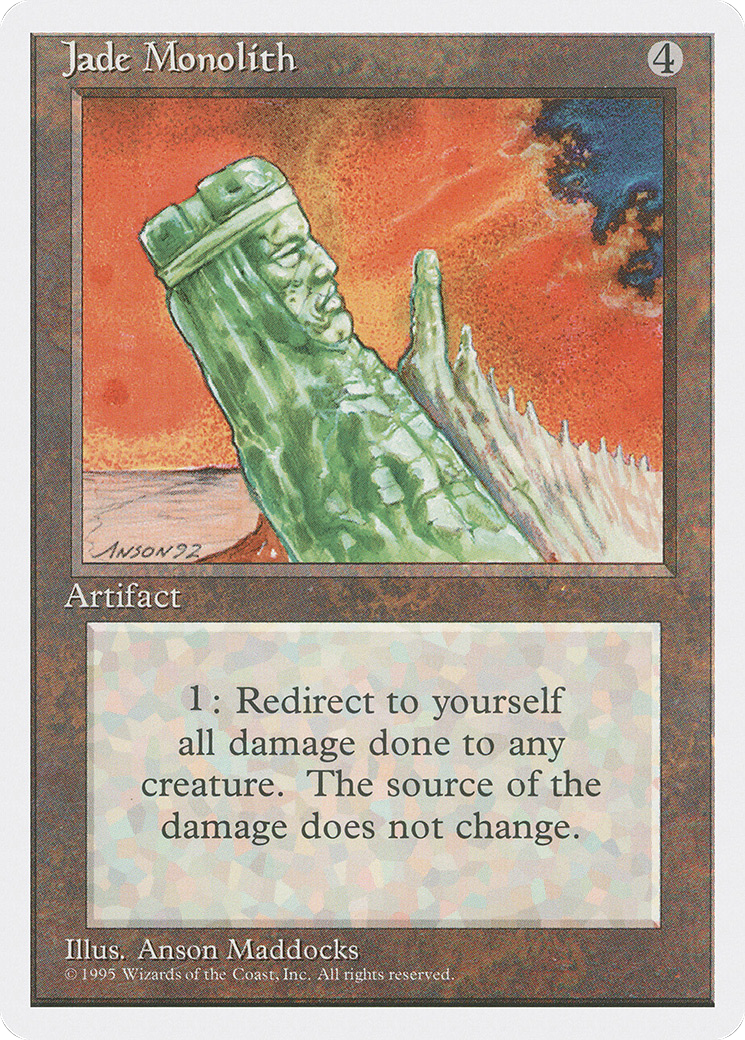 Jade Monolith (4ED) #329 [EN/N]