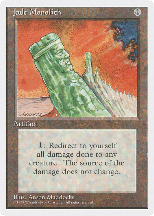 Jade Monolith (4ED) #329 [EN/N]
