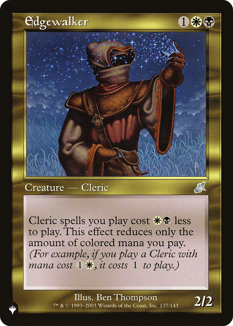 Edgewalker (PLST) #SCG-137 [EN/N]