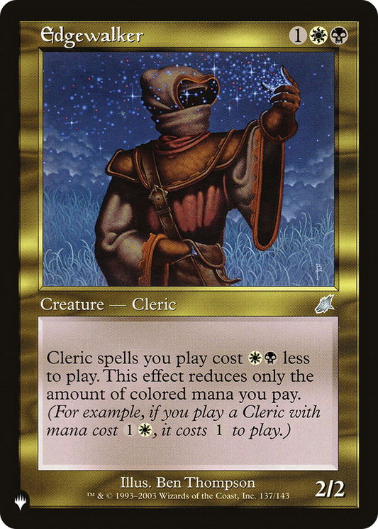 Edgewalker (PLST) #SCG-137 [EN/N]