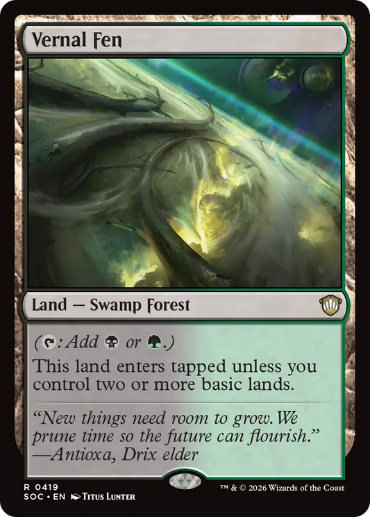 Vernal Fen (SOC) #419 [EN/N]