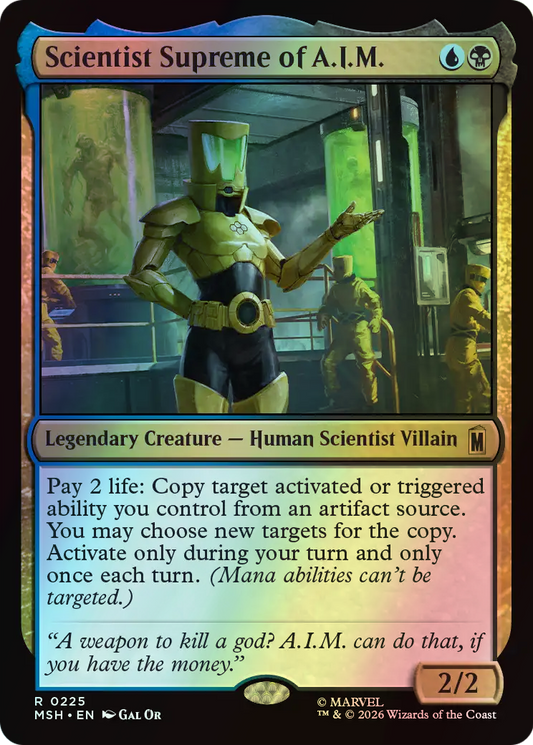 Scientist Supreme of A.I.M. (MSH) #225 [EN/F]