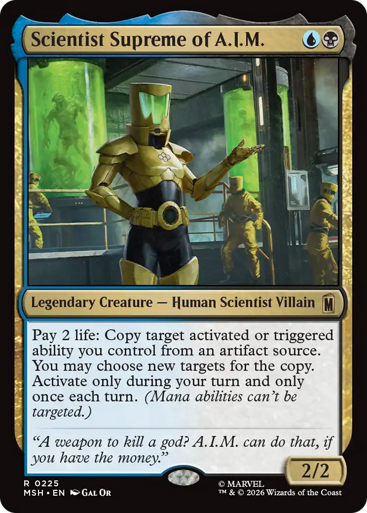 Scientist Supreme of A.I.M. (MSH) #225 [EN/N]