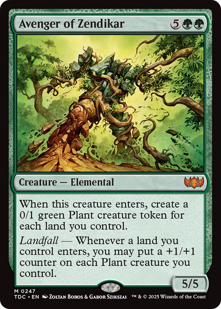 Avenger of Zendikar (TDC) #247 [EN/N] s/o