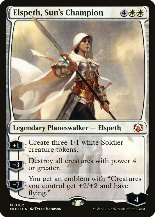 Elspeth, Sun's Champion (MOC) #182 [EN/N]