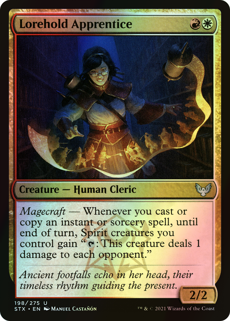 Lorehold Apprentice (STX) #198 [EN/F]