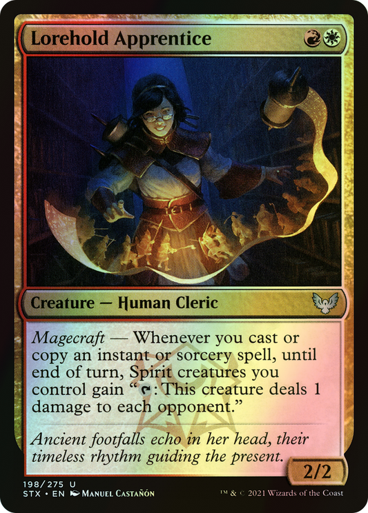 Lorehold Apprentice (STX) #198 [EN/F]