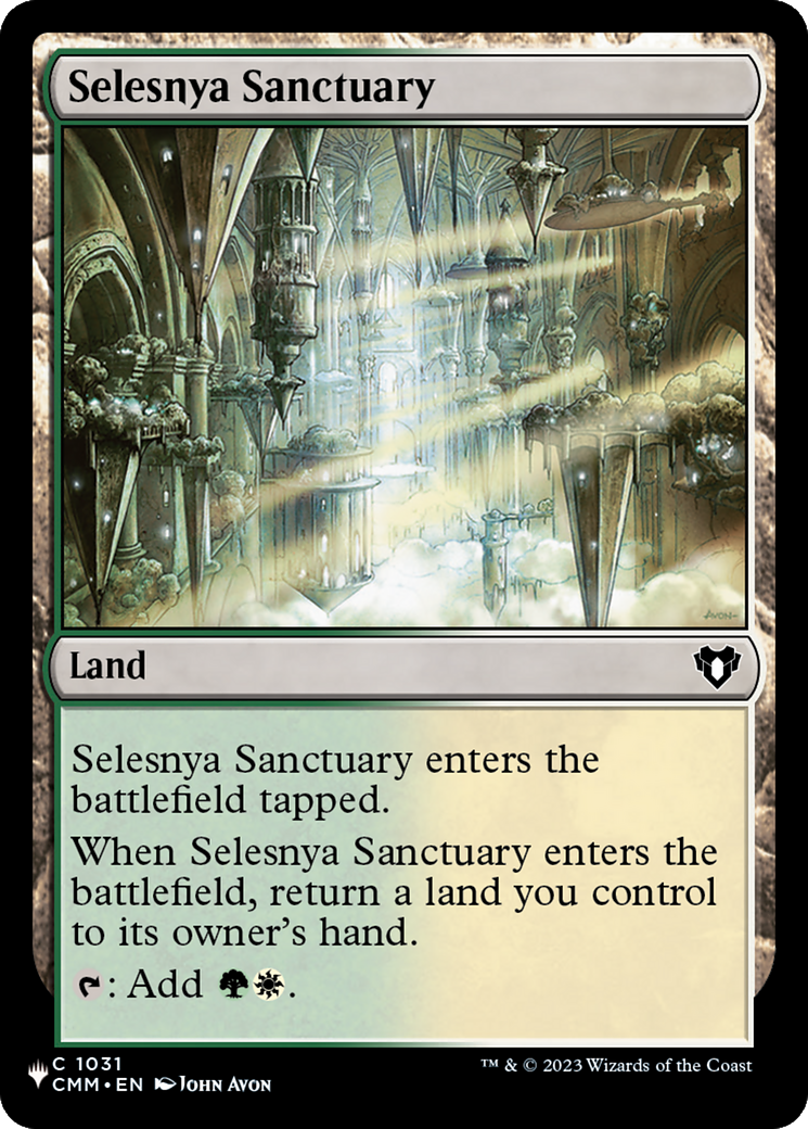 Selesnya Sanctuary (PLST) #CMM-1031 [EN/N]