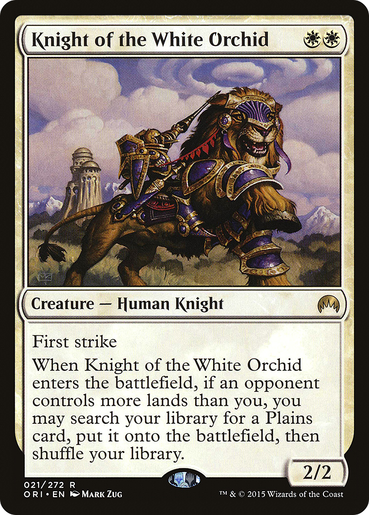 Knight of the White Orchid (ORI) #21 [EN/N]